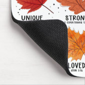 神は私は秋秋の収穫感謝祭おもしろい マウスパッド (コーナー)