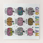 神は私は秋秋の収穫秋の葉ハルと言う ジグソーパズル (横)