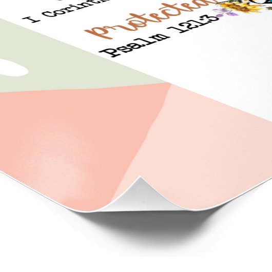 神は私は黒クリスチャン女性メラニン女性であると言う ポスター (コーナー)