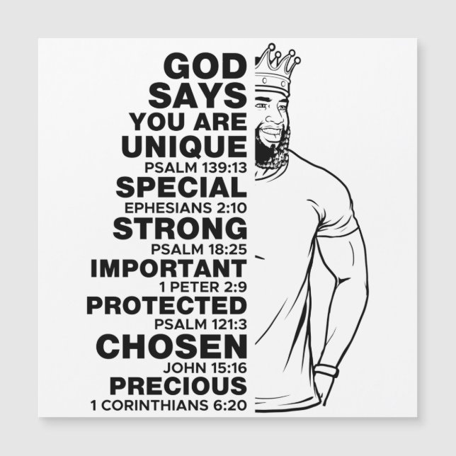 神は私は黒王メラニン男Brh Bro Loveと言う (正面)