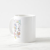 神は私をイースターと呼ぶ コーヒーマグカップ (正面左)