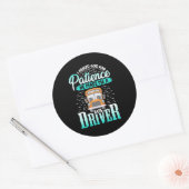 神は私をバスの運転手にした ラウンドシール (封筒)