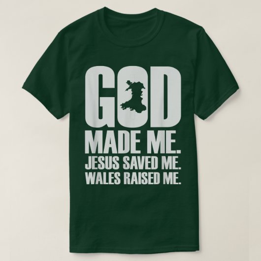 神は私を作った Tシャツ (デザイン正面)