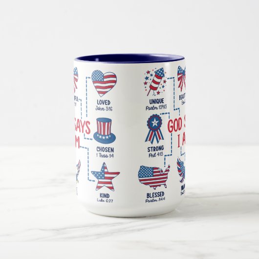 神は私を彼の子だと言う マグカップ (中央)