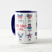 神は私を彼の子だと言う マグカップ (正面左)