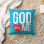 神は私を愛している クッション (ブランケット)
