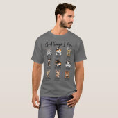 神は私を猫だと言っています 面白い猫好き 聖書の言葉 キリスト教 Tシャツ (正面フル)