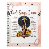 神は私を黒人信者と言う ノートブック (正面)