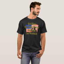 神は私達の退役軍人のTシャツを賛美します