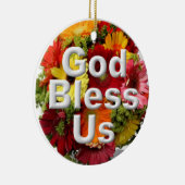 神は私達を賛美します セラミックオーナメント (右)