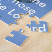 神は米国のリボンを賛美します ジグソーパズル (側面)