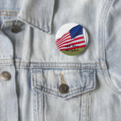 神は米国を賛美します! 缶バッジ (インサイチュ)