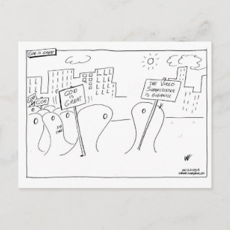 神は素晴らしいです ポストカード