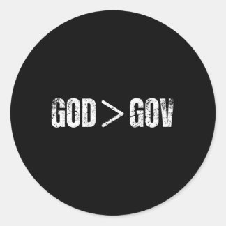 神は素晴らし国のアンチ統治よ動揺して ラウンドシール