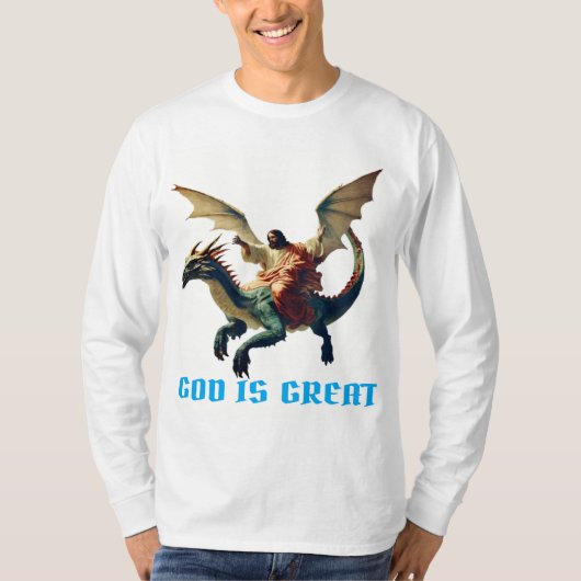 神は素晴らし Tシャツ (正面)