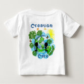 神は緑である～TBA賞の受賞者cust... カスタマイズ -  ベビーTシャツ (裏面)