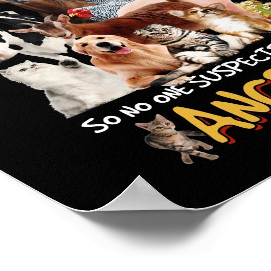 神は翼なしにそれらを送ると言った ポスター (角)