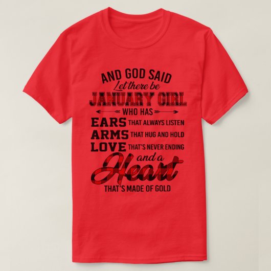 神は耳を持つ一人の女の子がいると言った Tシャツ (デザイン正面)