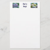 神は聖なる！文房具宗教スピリチュアルフローラ 便箋 (正面)