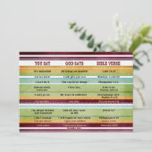 神は聖書の感動的聖句を言う (スタンド正面)