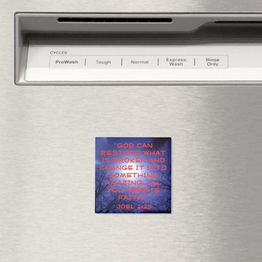 神は聖書の破れた聖句の日の出を取り戻すことができる マグネット (インサイチュ (食洗機))