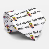 神は膝郵便クリスチャンのギフトに答えます ネクタイ (ロール)