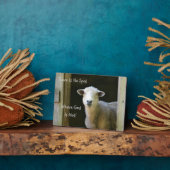 神は至る所に羊 フォトプラーク (側面)