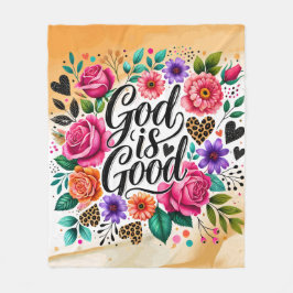 神は良い宗教のスピリチュアルフリースブランケット フリースブランケット