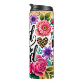 神は良い宗教メッセージ熱タンブラー タンブラー (回転右)