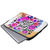 神は良い宗教的な引用文エレクトロニクスへのアクセスバッグ ラップトップスリーブ (正面下部)