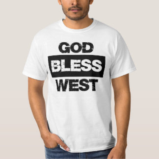 神は西のTシャツを賛美します Tシャツ