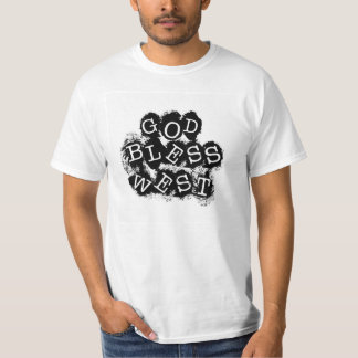 神は西のTシャツを賛美します Tシャツ