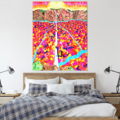 神は詳細#10 キャンバスプリント (インサイチュ (寝室))