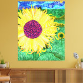 神は詳細#11 キャンバスプリント (インサイチュ (リビング))