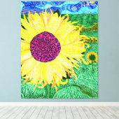 神は詳細#11 キャンバスプリント (インサイチュ (ウッドフロア))