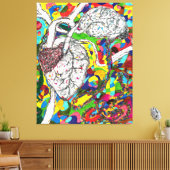 神は詳細#12 キャンバスプリント (インサイチュ (リビング))