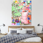 神は詳細#16 キャンバスプリント (インサイチュ (寝室))