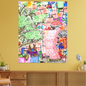 神は詳細#16 キャンバスプリント (インサイチュ (リビング))