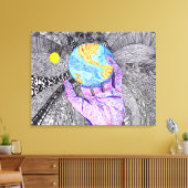 神は詳細#18 キャンバスプリント (インサイチュ (リビング))