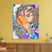 神は詳細#19 キャンバスプリント (インサイチュ (リビング))