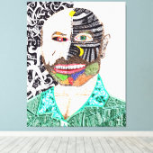 神は詳細#1 キャンバスプリント (インサイチュ (ウッドフロア))