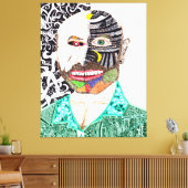 神は詳細#1 キャンバスプリント (インサイチュ (リビング))