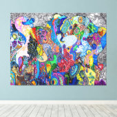 神は詳細#20 キャンバスプリント (インサイチュ (ウッドフロア))