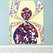 神は詳細#3 キャンバスプリント (インサイチュ (ウッドフロア))