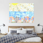 神は詳細#4 キャンバスプリント (インサイチュ (寝室))