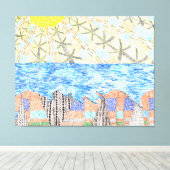 神は詳細#4 キャンバスプリント (インサイチュ (ウッドフロア))