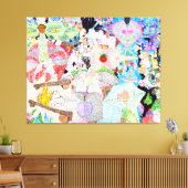 神は詳細#8 キャンバスプリント (インサイチュ (リビング))