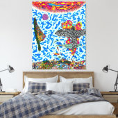 神は詳細#9 キャンバスプリント (インサイチュ (寝室))