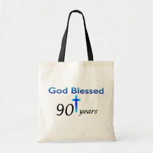 神は誕生日プレゼント90年の賛美しました トートバッグ