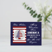 神は貴様を兵士のクリスマスカードとして祝福する シーズンポストカード (スタンド正面)